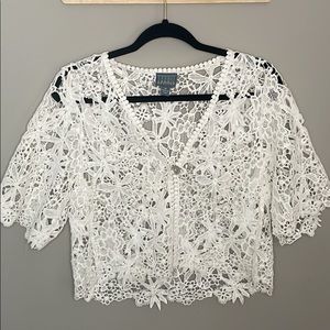Rabbit Rabbit Rabbit Lace top